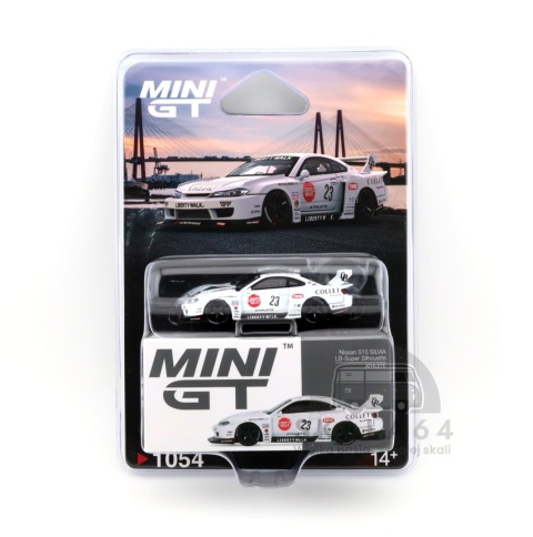 Model samochodu Nissan LB-Super Silhouette S15 Silvia Athlete w skali 1:64 - blister