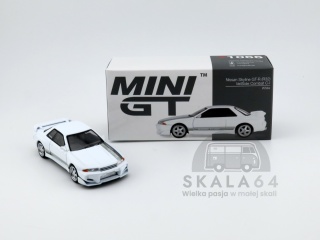 MINI GT Nissan Skyline GT-R R32 VeilSide Combat C-I White RHD MGT01066-BL MiniGT