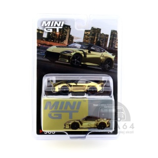 MINI GT Nissan Z VeilSide FFZ400 Gold Chrome LHD MGT00985-BL MiniGT