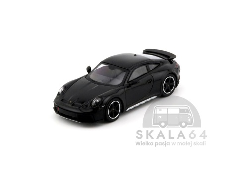 Model samochodu Porsche 911 Dakar Black w skali 1:64 - przód