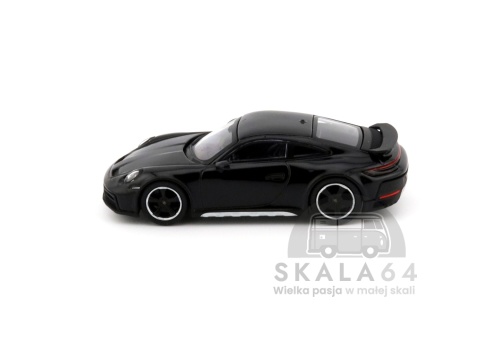 Model samochodu Porsche 911 Dakar Black w skali 1:64 - bok