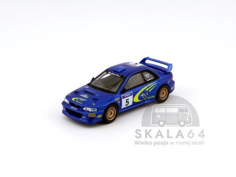 Model samochodu Subaru Impreza WRC99 #5 1999 Rally Australia Winner w skali 1:64 - przód