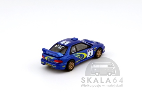 Model samochodu Subaru Impreza WRC99 #5 1999 Rally Australia Winner w skali 1:64 - tył