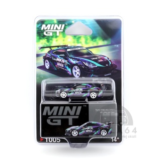 MINI GT Toyota GR86 HKS Type R 2022 Tokyo Auto Salon RHD MGT01005-BL MiniGT