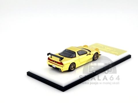 Model samochodu Honda NSX NA1 Chrome Gold w skali 1:64 - tył