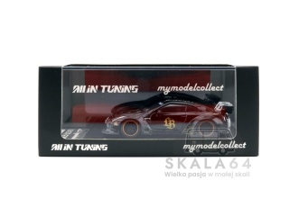 My Model Collect Nissan GT-R R35 Liberty Walk All In Tuning 2024 Black Gold Limited Edition - 499 sztuk 1:64