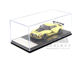 My Model Collect Nissan GT-R R35 Liberty Walk Chrome Gold Limited Edition - 999 sztuk 1:64