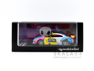 My Model Collect Nissan GT-R R35 Liberty Walk Hello Kitty Aberc Garage Limited Edition - 799 sztuk 1:64