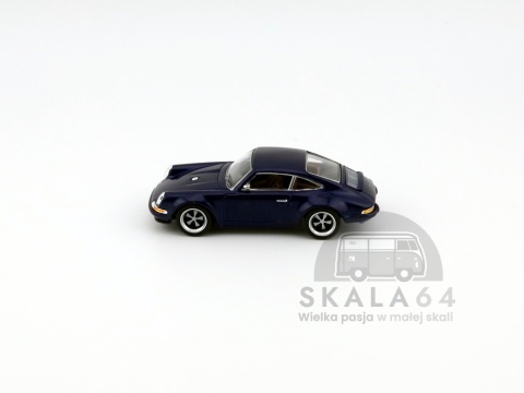 Model samochodu Porsche Singer Monaco Midnight Blue w skali - bok
