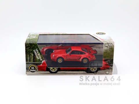 Model samochodu Porsche 911 Carrera RSR 3.0 Guards Red w skali 1:64 - pudełko