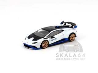 MINI GT Lamborghini Huracan STO Bianco Asopo LHD MGT00788-L MiniGT