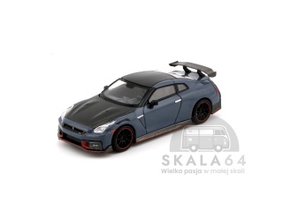 MINI GT Nissan GT-R Nismo R35 2024 Stealth Grey LHD MGT00868-L MiniGT