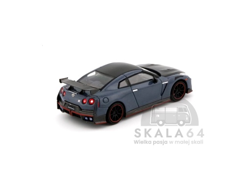 Model samochodu Nissan GT-R Nismo R35 2024 Stealth Grey w skali 1:64 - tył