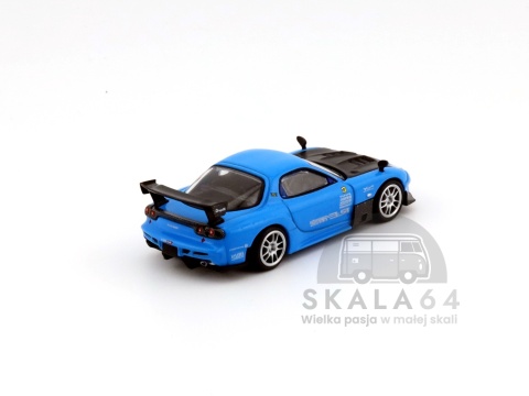 Model samochodu Mazda RX-7 RE-Amemiya 20B NA 3ROTOR-7 Ama-san Go w skali 1:64 - tył