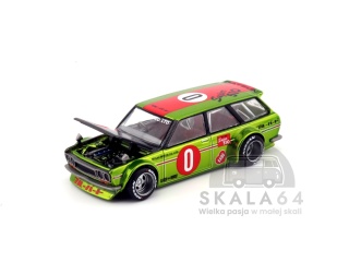 MINI GT Kaido House 164 Datsun 510 Wagon OG Flow Yellow MiniGT KHMG164