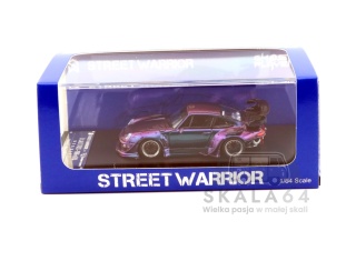 STREET WARRIOR - GHOST PLAYER Porsche 911 RWB 993 Chameleon 1:64