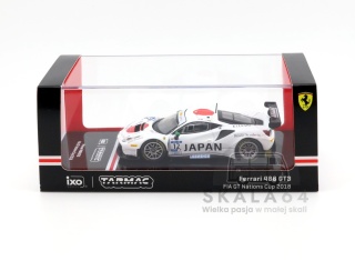 TARMAC WORKS Ferrari 488 GT3 FIA GT Nations Cup 2018 #12 Japan T. Kondo K. Seto 1:64