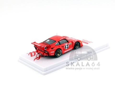 Model samochodu Porsche 935 K3 24h of Le Mans 1981 Akin Miller Siebert Coca-Cola w skali 1:64 - tył