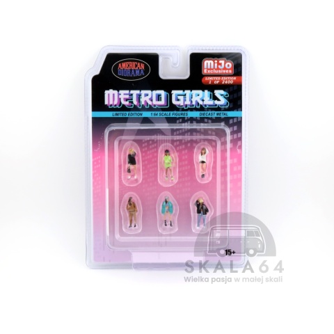 AMERICAN DIORAMA Metro Girls MiJo Exclusives Limited Edition Figurki 1:64