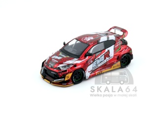 POP RACE PR64-126 Toyota Yaris GR Eva RT Production Model-02 Goodride PR640126 1:64