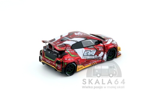 Model samochodu Toyota Yaris GR Eva RT Production Model-02 Goodride w skali 1:64 - tył