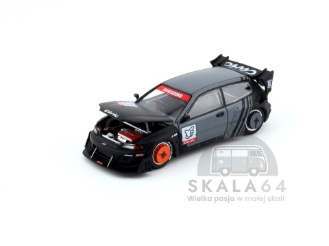 Model samochodu Honda Pandem Civic EG6 Kanjozoku w skali 1:64 - elementy