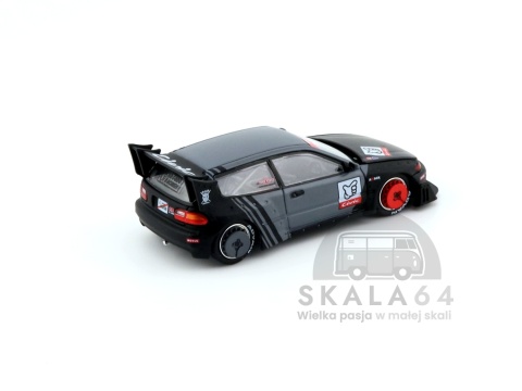 Model samochodu Honda Pandem Civic EG6 Kanjozoku w skali 1:64 - tył