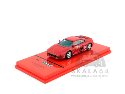 Model samochodu Ferrari F355 Challenge Presentation w skali 1:64 - przód