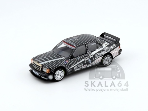 Model samochodu  Mercedes-Benz 190 E 2.5-16 EVO 1 DTM 1989 Klaus Ludwig w skali 1:64 - przód