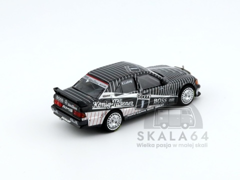 Model samochodu  Mercedes-Benz 190 E 2.5-16 EVO 1 DTM 1989 Klaus Ludwig w skali 1:64 - tył