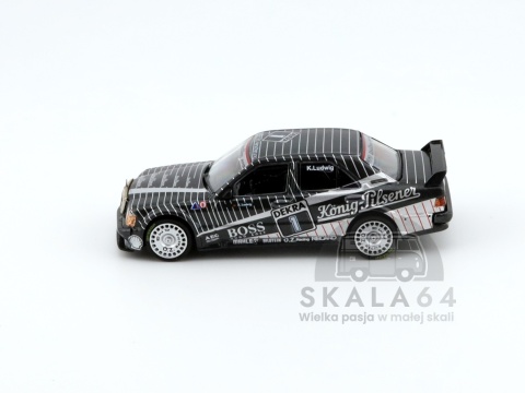 Model samochodu  Mercedes-Benz 190 E 2.5-16 EVO 1 DTM 1989 Klaus Ludwig w skali 1:64 - bok