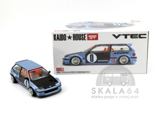 MINI GT Kaido House 179 Honda Civic EF Kaido Roulette V1 MINIGT KHMG179