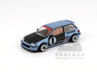 MINI GT Kaido House 179 Honda Civic EF Kaido Roulette V1 MINIGT KHMG179