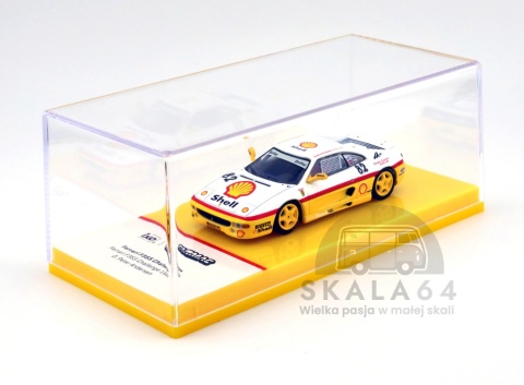 Model samochodu Ferrari F355 Challenge 1999 #82 w skali 1:64 - gablotka