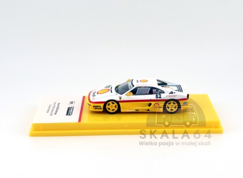 Model samochodu Ferrari F355 Challenge 1999 #82 w skali 1:64 - bok