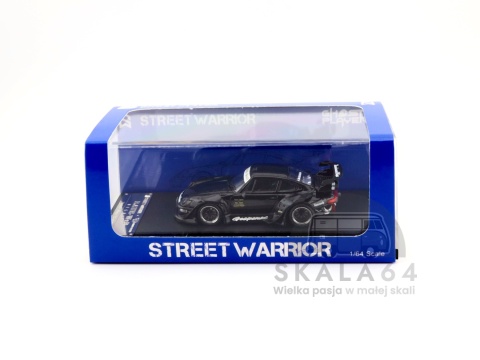Model samochodu Porsche 911 RWB 993 Black w skali 1:64 - pudełko