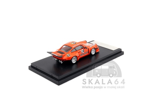 Model samochodu Porsche Carrera RSR 3.0 / KS-R 911 Jagermeister Orange w skali 1:64 - tył