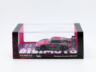 TARMAC WORKS x IXO Models Bisimoto Porsche 935 K3V Grey Pink 1:64