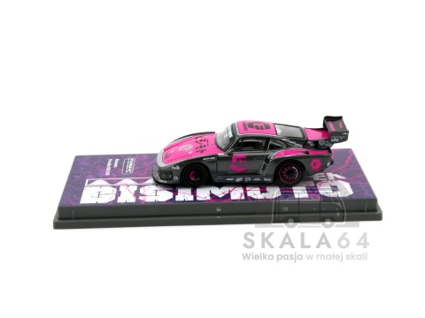 Model samochodu Bisimoto Porsche 935 K3V w skali 1:64 - bok