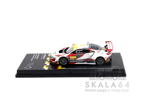 Model samochodu Honda NSX GT3 Macau GT Cup - FIA GT World Cup 2017 w skali 1:64 - bok