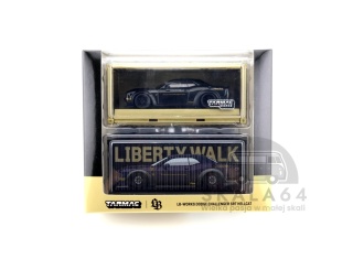 TARMAC WORKS LB-Works Dodge Challenger SRT Hellcat Black Metallic Liberty Walk