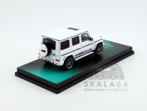 Model samochodu Mercedes-AMG G 63 White w skali 1:64 - tył