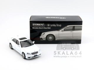 TARMAC WORKS Mercedes-Benz S-Class Wald Alabaster White Lamley Special Edition 1:64