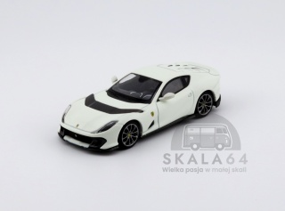 BBR MODELS Ferrari 812 Competizione Bianco Avus 1:64