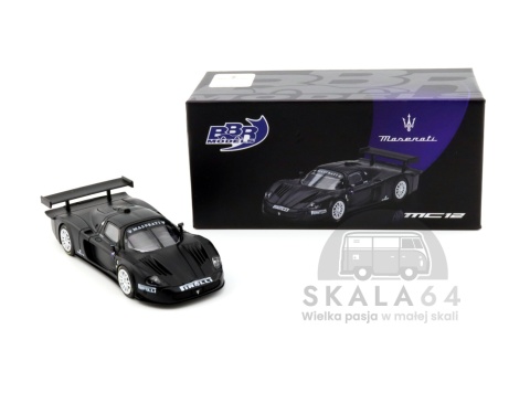 Model samochodu Maserati MC12 Competizione Test Fiorano 2004 w skali 1:64 - pudełko