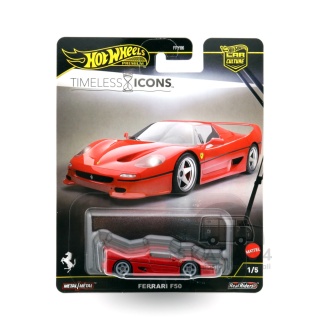 HOT WHEELS Premium Car Culture Ferrari F50 Timeless Icons JBK56
