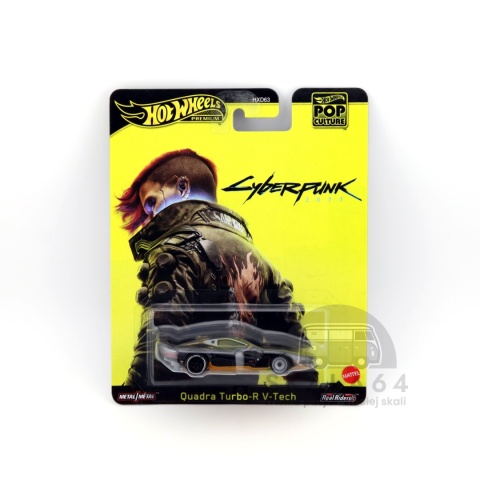 Model Cyberpunk 2077 Quadra Turbo-R V-Tech w skali 1:64