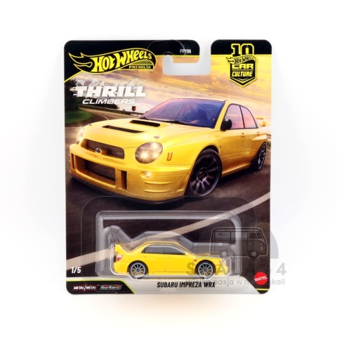 Model samochodu Subaru Impreza WRX Thrill Climbers w skali 1:64