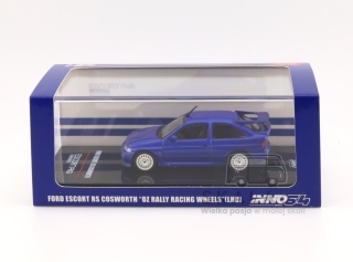 INNO MODELS Ford Escort RS Cosworth Metallic Blue LHD OZ Rally Racing Wheels Inno64 1:64