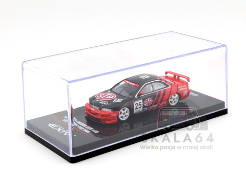 Model samochodu Toyota Corona EXIV #25 STP ADVAN JTCC 1995 w skali 1:64 - gablotka